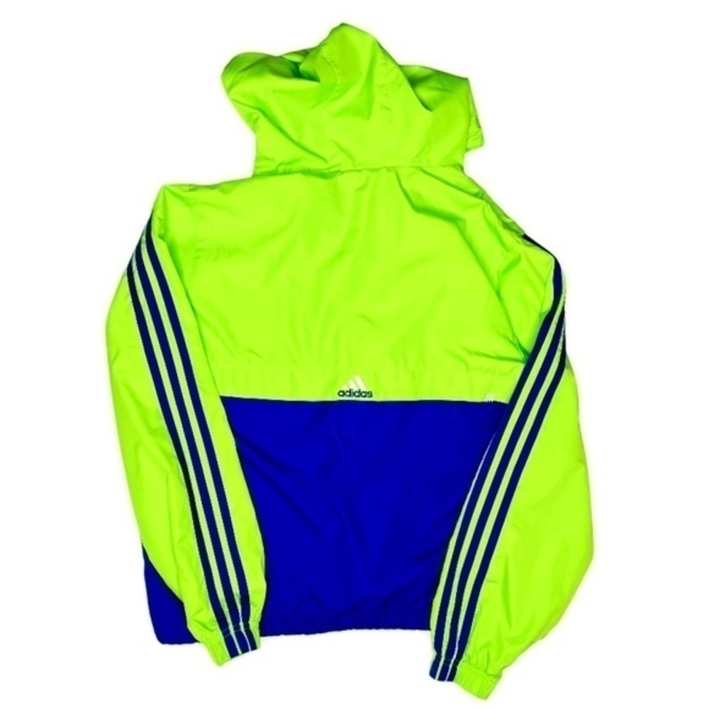 Adidas Retro Windbreaker Pullover 3/4 Zip Jacket - Picture 6 of 16